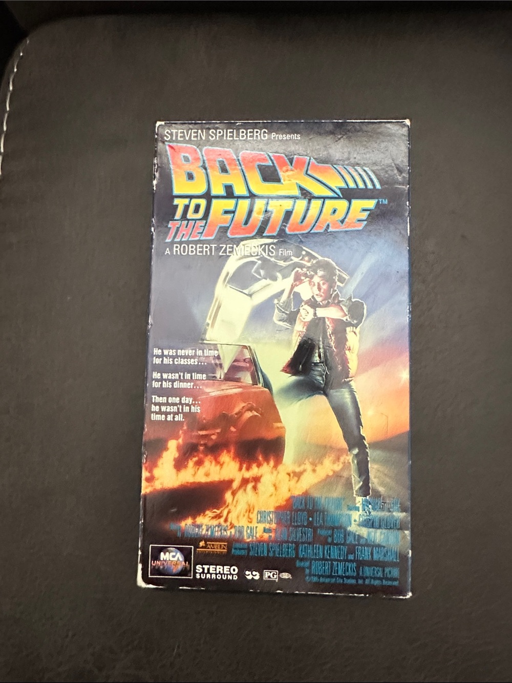 Back to the Future VHS Tape Rare..